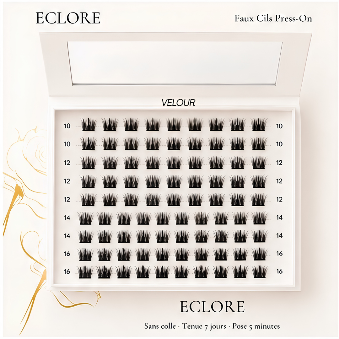 VELOURS — Faux Cils Press-On